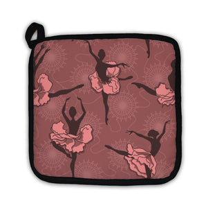 Potholder, Pattern Of Ballet Dancers