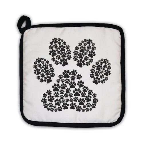 Potholder, Dog Footprint