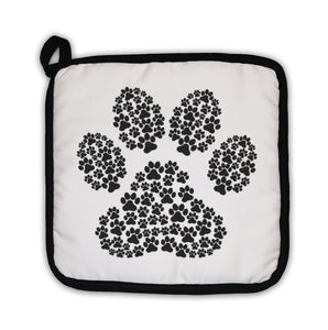 Potholder, Dog Footprint