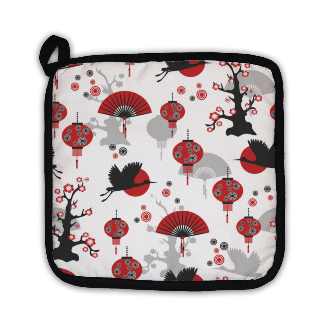 Potholder, Asian Pattern