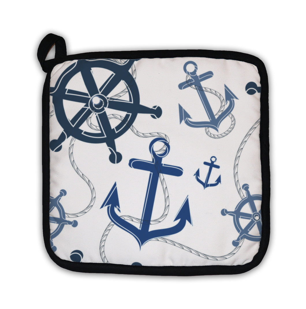 Potholder, Nautical Pattern