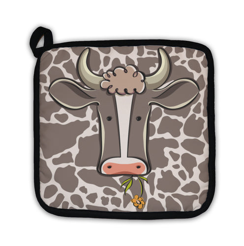 Potholder, Cow Head