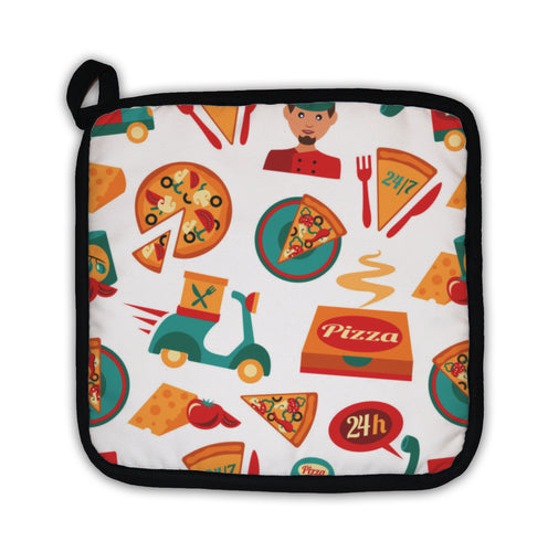 Potholder, Pizza Pattern