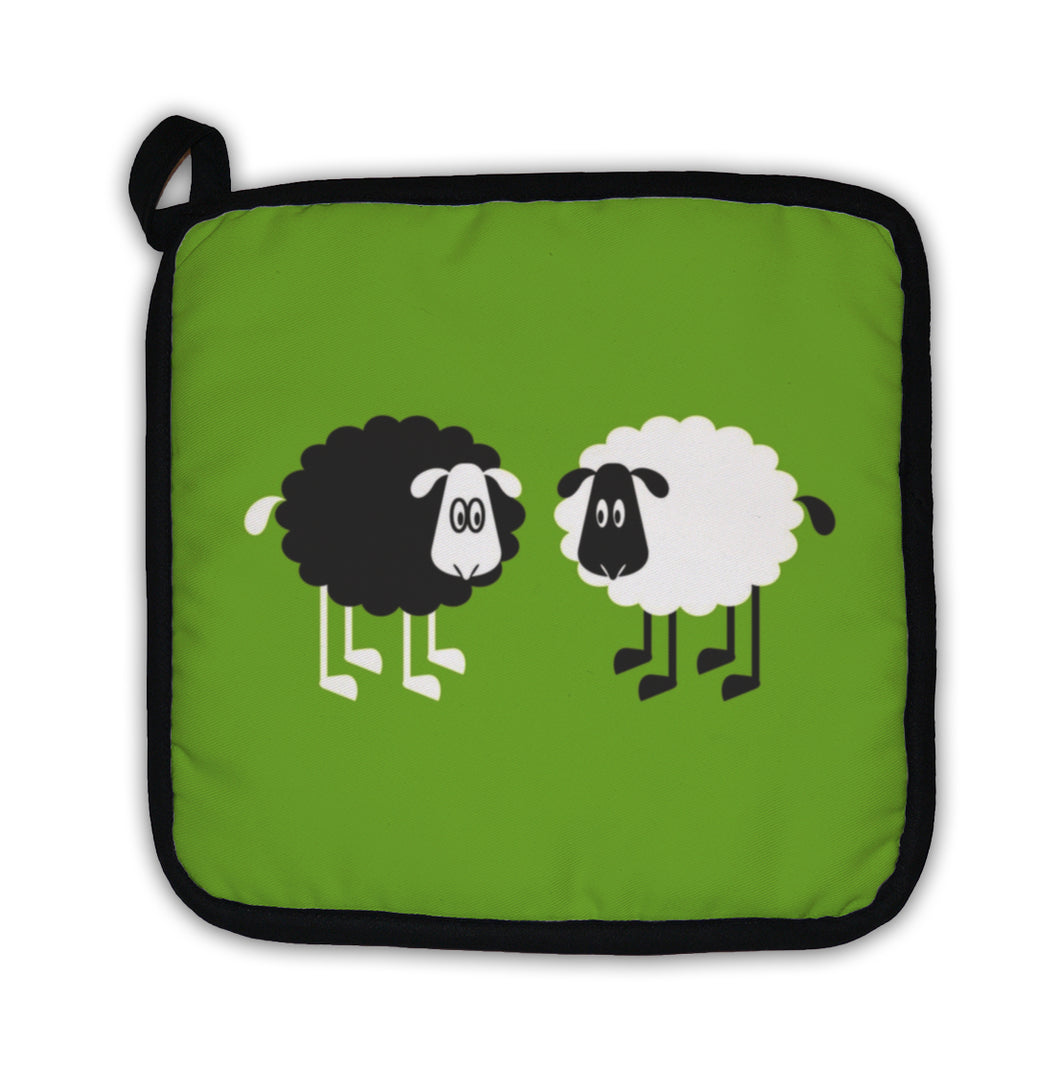 Potholder, Sheep Good And Different 03
