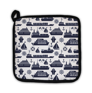 Potholder, Ships And Boats Marine