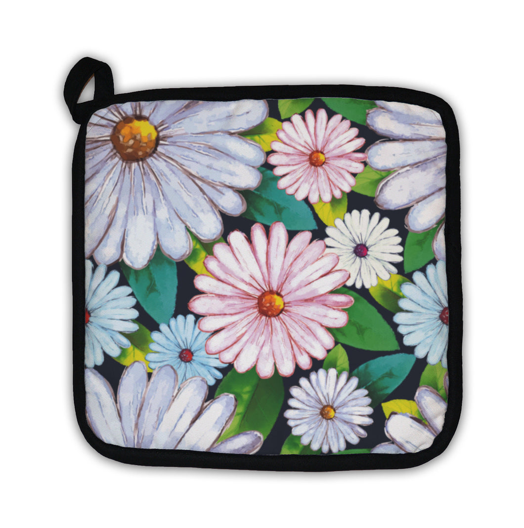 Potholder, Flower Pattern