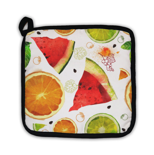 Potholder, Fruit Pattern Mixture
