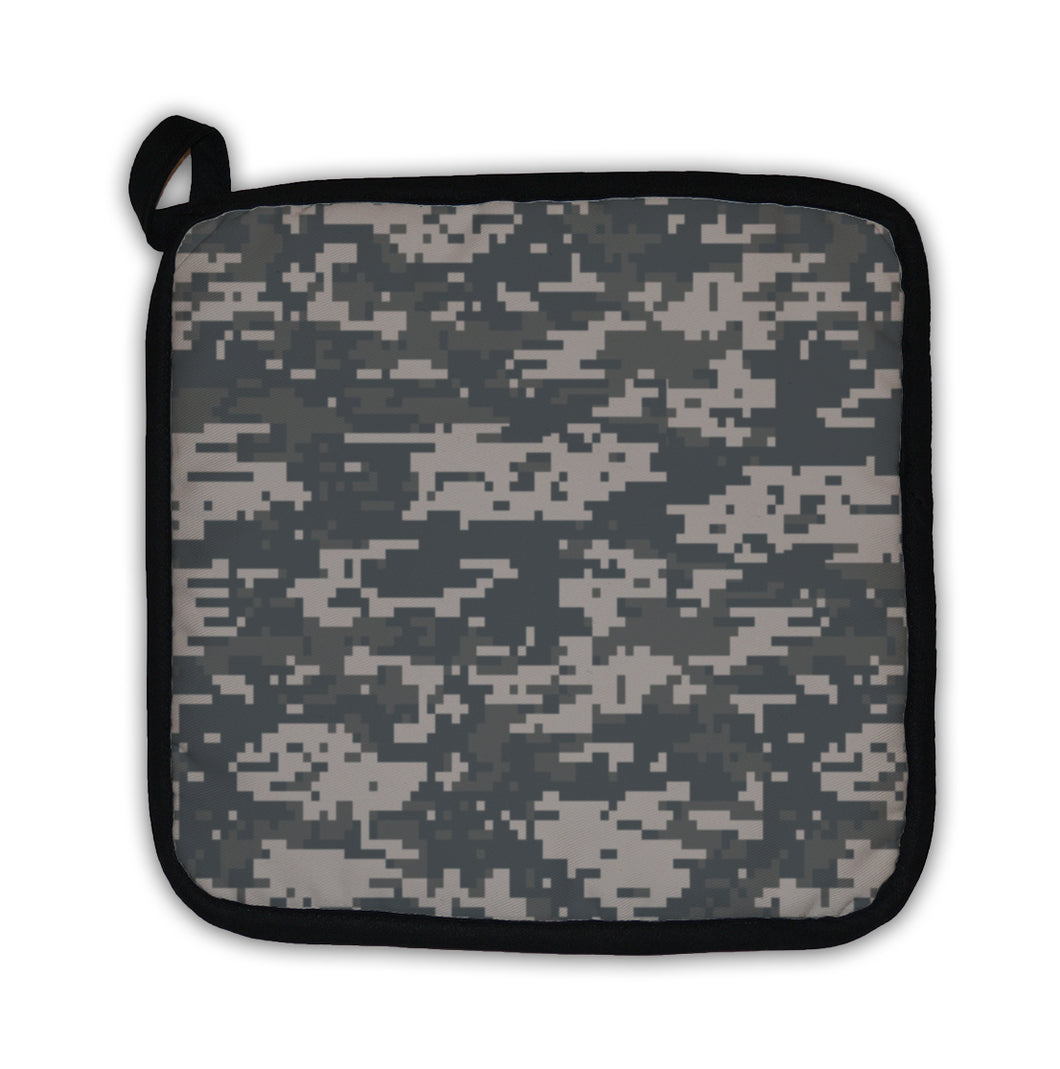 Potholder, Digital Camouflage Pattern