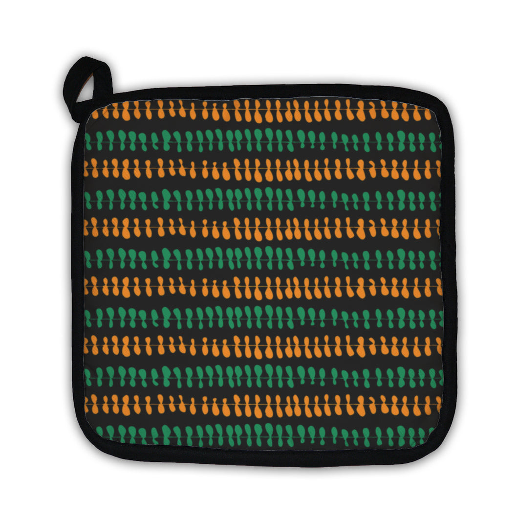 Potholder, Tribal Abstract Pattern