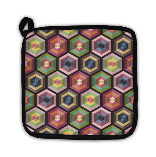 Potholder, Geometry Pattern