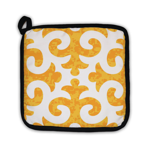 Potholder, Fleur De Lis Pattern