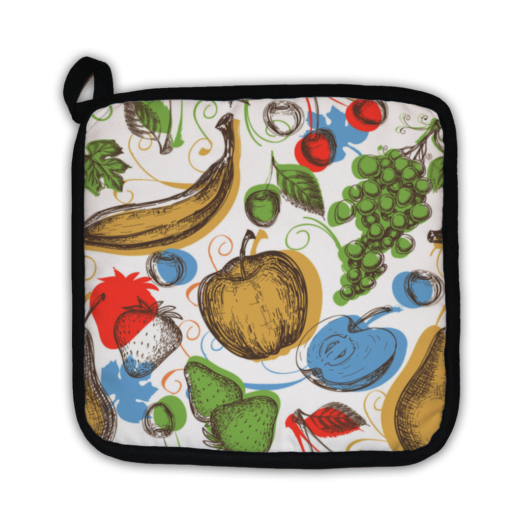 Potholder, Fruits Pattern
