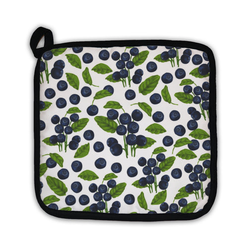 Potholder, Blueberry Pattern