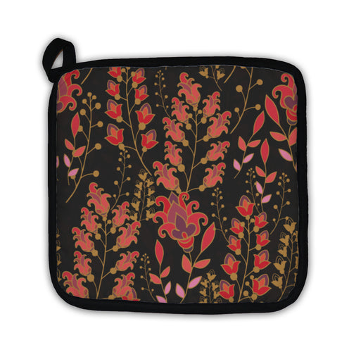 Potholder, Floral Pattern