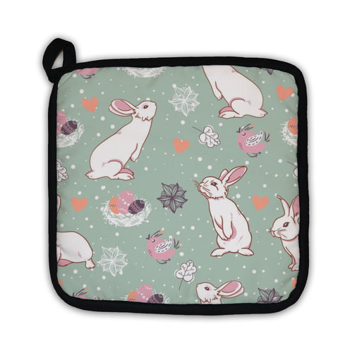 Potholder, Rabbit Easter Pattern