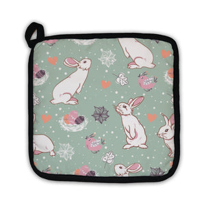 Potholder, Rabbit Easter Pattern