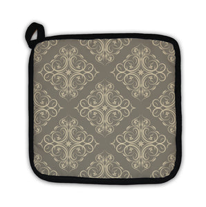Potholder, Damask