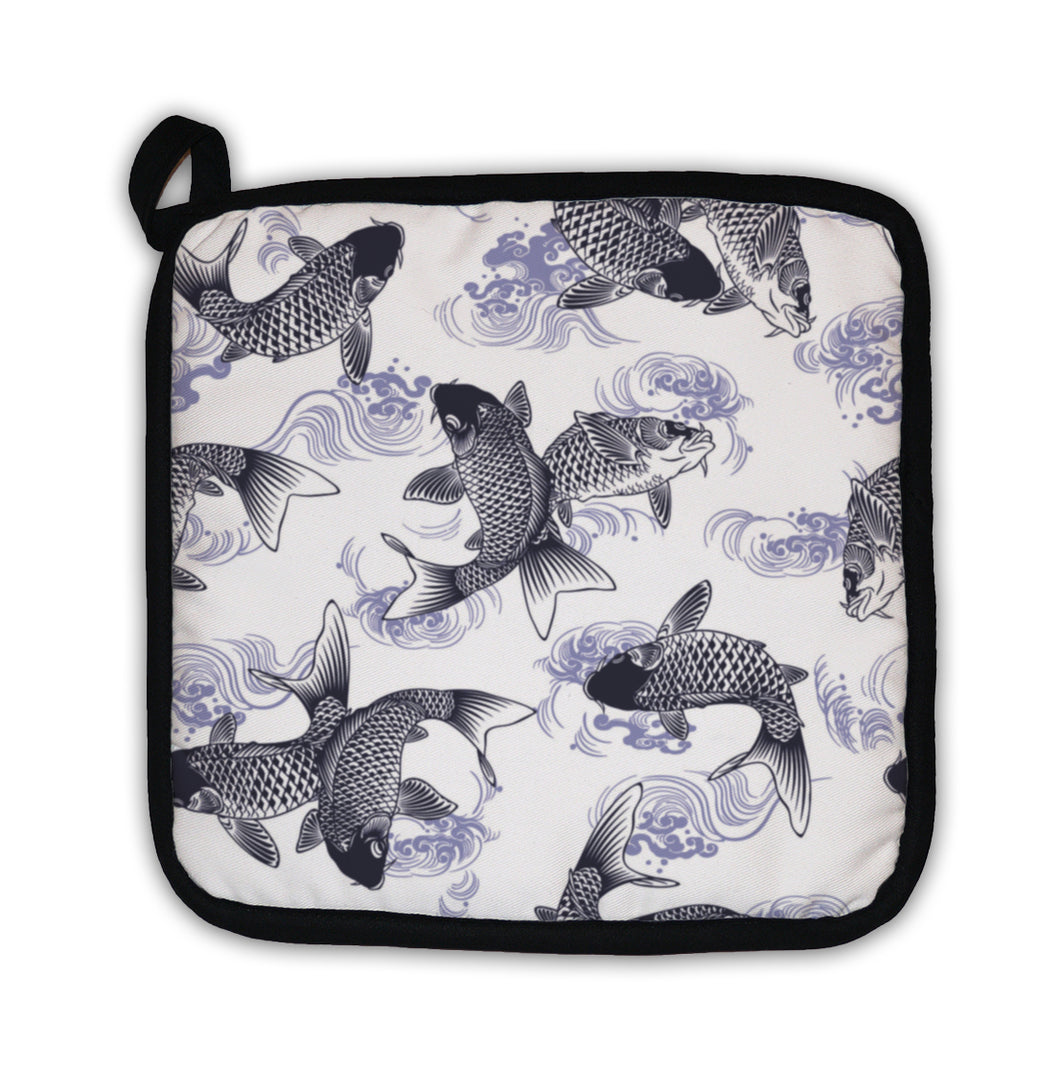 Potholder, Carp Pattern