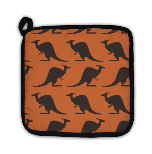 Potholder, Pattern With Kangaroo