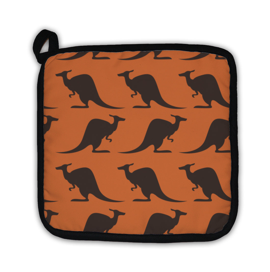 Potholder, Pattern With Kangaroo