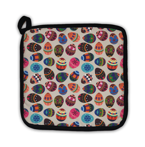 Potholder, Easter Egg Pattern