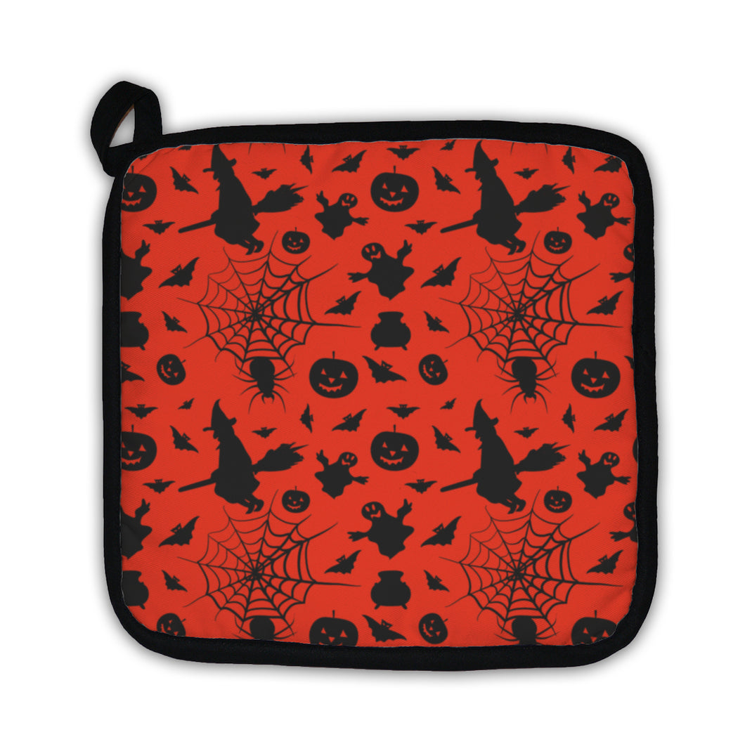 Potholder, Halloween Card Pattern