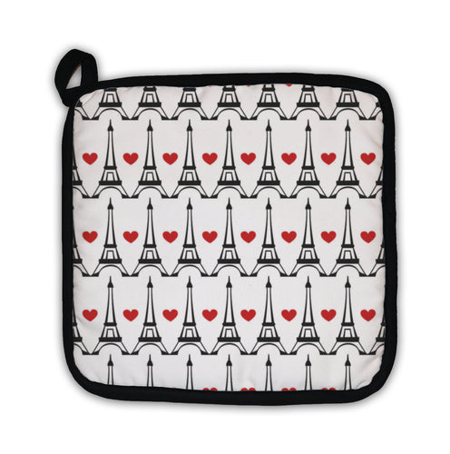 Potholder, Paris Pattern