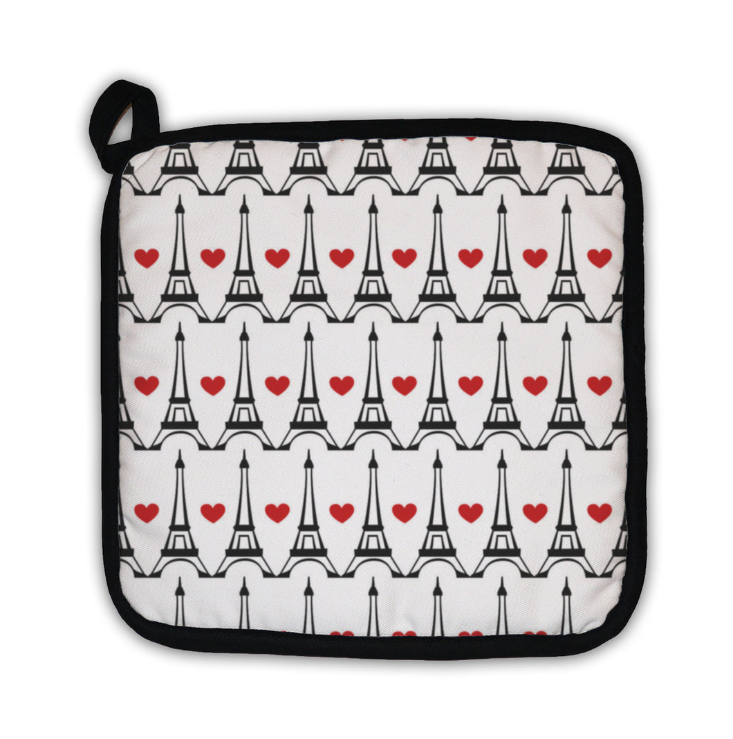 Potholder, Paris Pattern