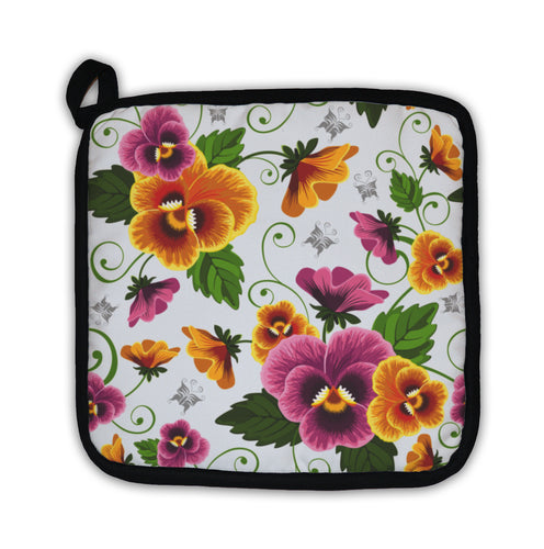 Potholder, Pansy