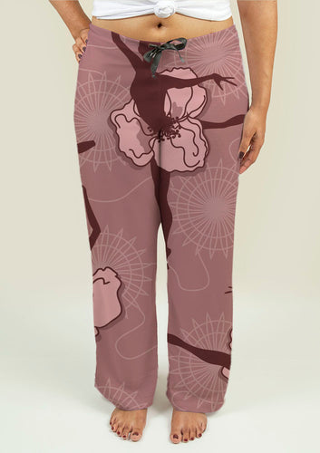 Ladies Pajama Pants with Ballet Dancers