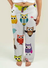Load image into Gallery viewer, Ladies Pajama Pants with Owls