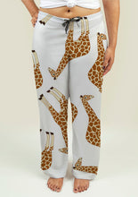 Load image into Gallery viewer, Ladies Pajama Pants with Giraffes
