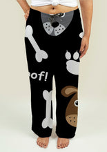 Load image into Gallery viewer, Ladies Pajama Pants with Dogs Pattern
