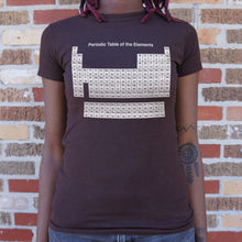Load image into Gallery viewer, Periodic Table T-Shirt (Ladies)