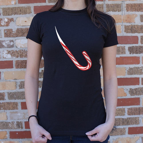 Candy Cane Shiv T-Shirt (Ladies)