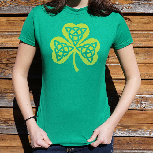 Celtic Shamrock T-Shirt (Ladies)