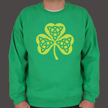 Load image into Gallery viewer, Celtic Shamrock Sweater (Mens)