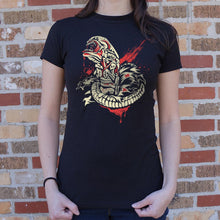 Load image into Gallery viewer, Chest Burstin&#39; Alien T-Shirt (Ladies)