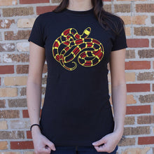 Load image into Gallery viewer, Coral Snake T-Shirt (Ladies)