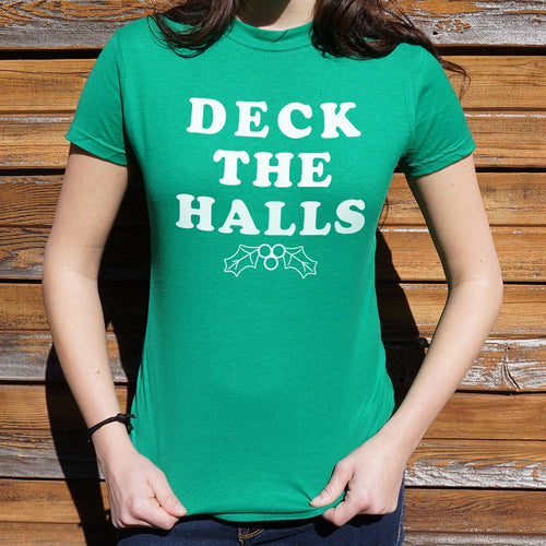 Deck The Halls T-Shirt (Ladies)