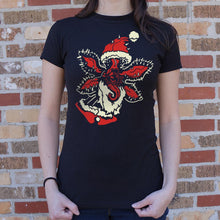 Load image into Gallery viewer, Demo Santa Claus T-Shirt (Ladies)