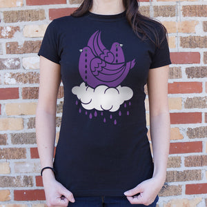 Doves Cry In Mourning T-Shirt (Ladies)