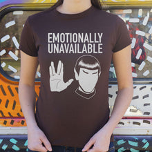 Load image into Gallery viewer, Emotionally Unavailable LLAP T-Shirt (Ladies)