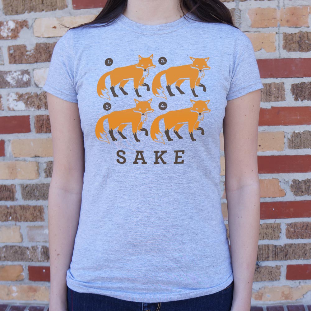 Four Fox Sake T-Shirt (Ladies)