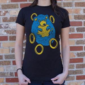 Sad Hedgehog T-Shirt (Ladies)
