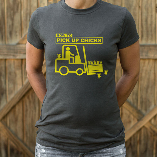 Pick Up Chicks T-Shirt (Ladies)
