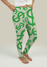 Load image into Gallery viewer, Leggings with Dollar Signs