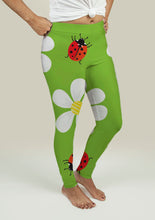 Load image into Gallery viewer, Leggings with Floral Pattern