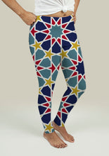 Load image into Gallery viewer, Leggings with Arabesque Pattern