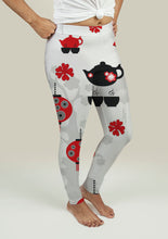 Load image into Gallery viewer, Leggings with East Tea Time Pattern